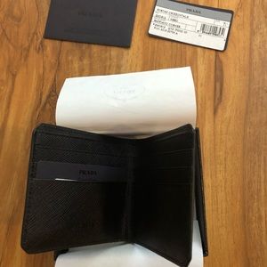 Prada Accessories - Brand new authentic men’s Prada wallet. Prada Accessories - Brand new authentic men’s Prada wallet.